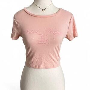 Garage Baby Pink St. Tropez Cotton Baby Tee Size Medium